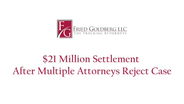 $21 Million Settlement After Multiple Attorneys Reject Case