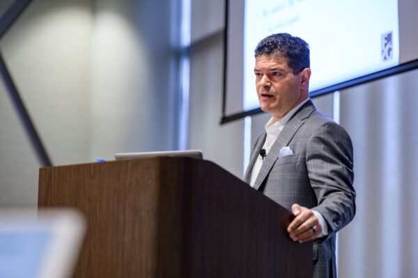 Attorney Joseph A. Fried speaking at a seminar