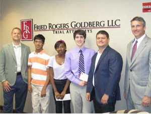 2013 Scales of Justice Scholarship Winners