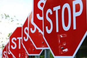 Stop signs