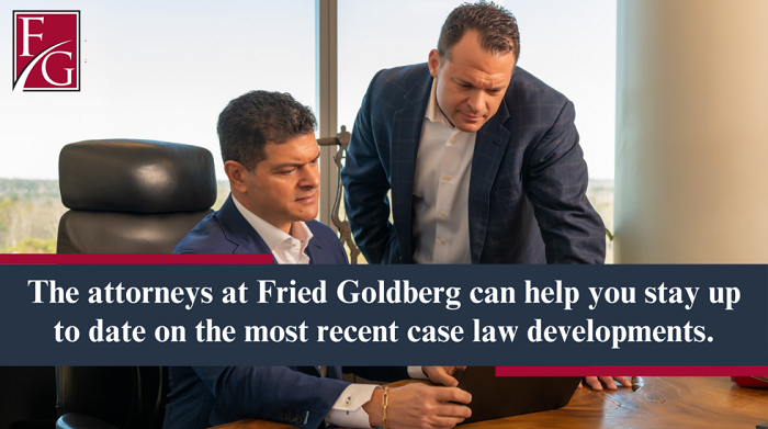 Fried Goldberg attorneys can help you graphic