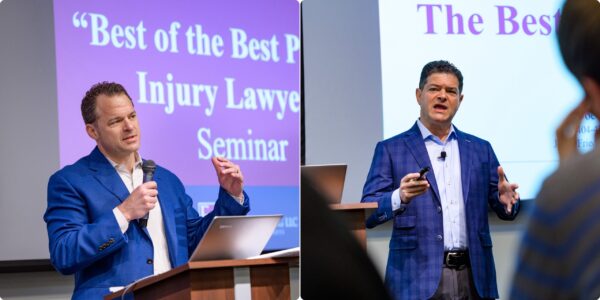 Attorney Fried Goldberg at the Best of the Best Personal Injury Lawyers Seminar