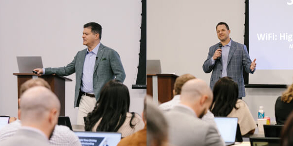 Attorneys Joe Fried and Michael Goldberg presenting