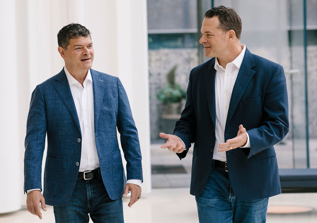 Joseph A. Fried and Michael L. Goldberg Walking