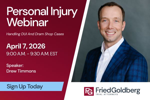 Personal Injury Webinar April 7, 2026
