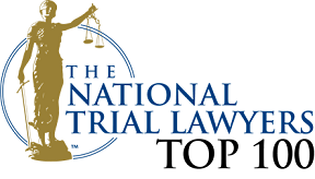 The National Trial Lawyers Top 100 badge